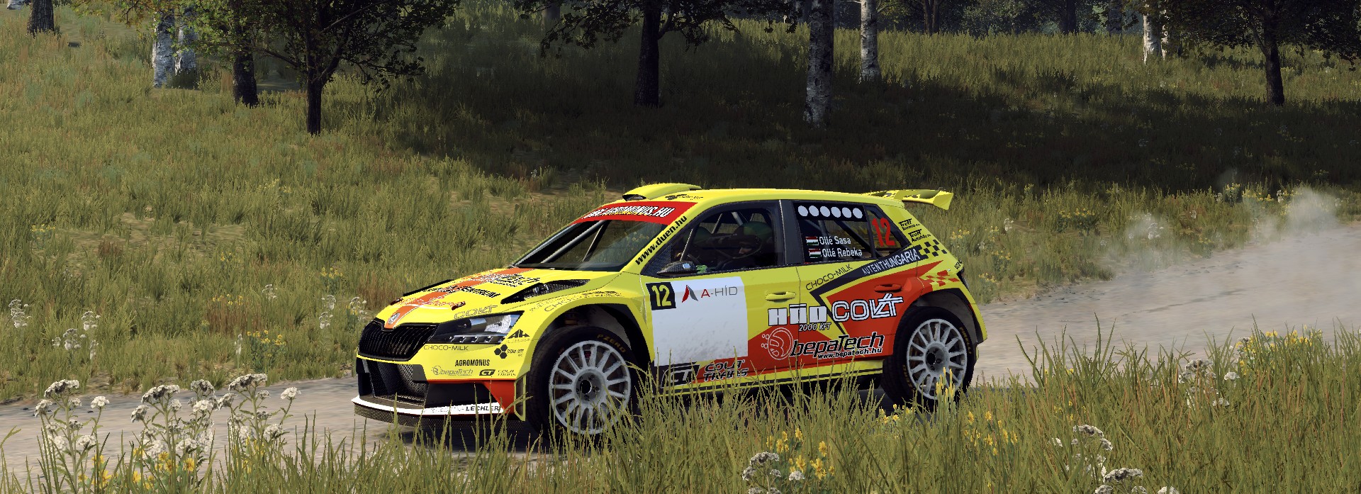 Ollé Sasa Rebeka Skoda Fabia R5